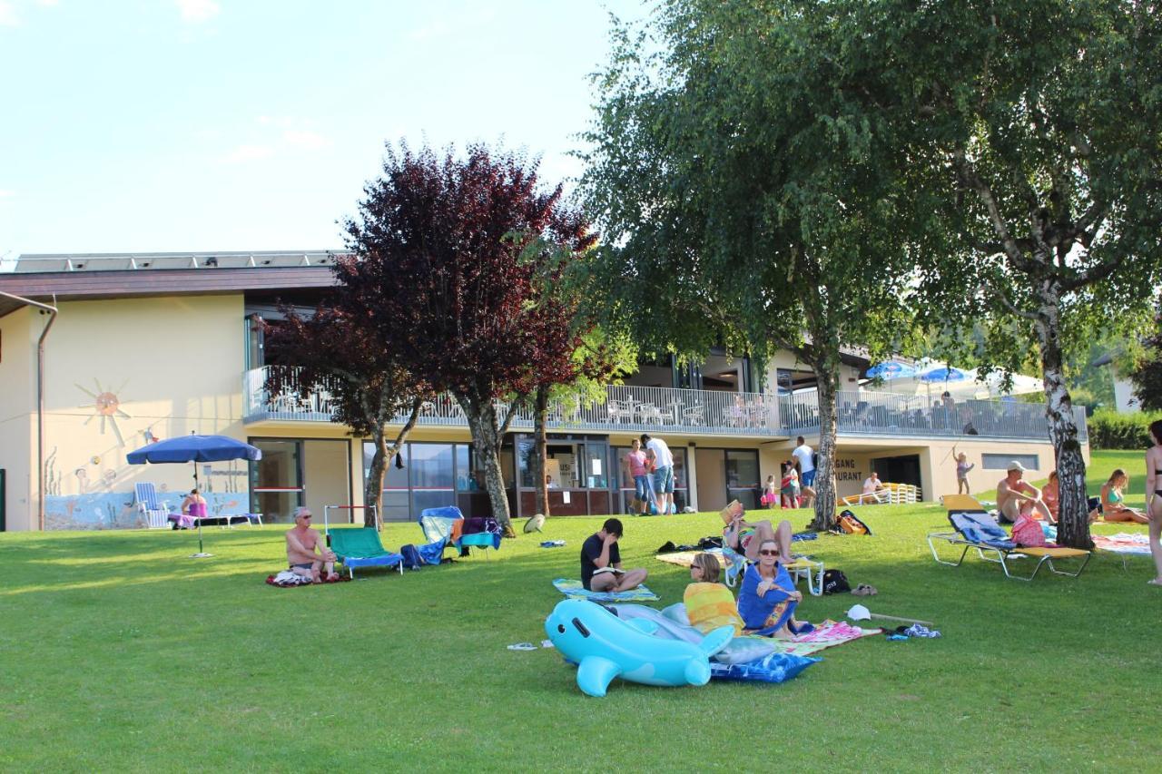 Ferienwohnung Schellander Privatstrand 沃尔特湖畔韦尔登 外观 照片
