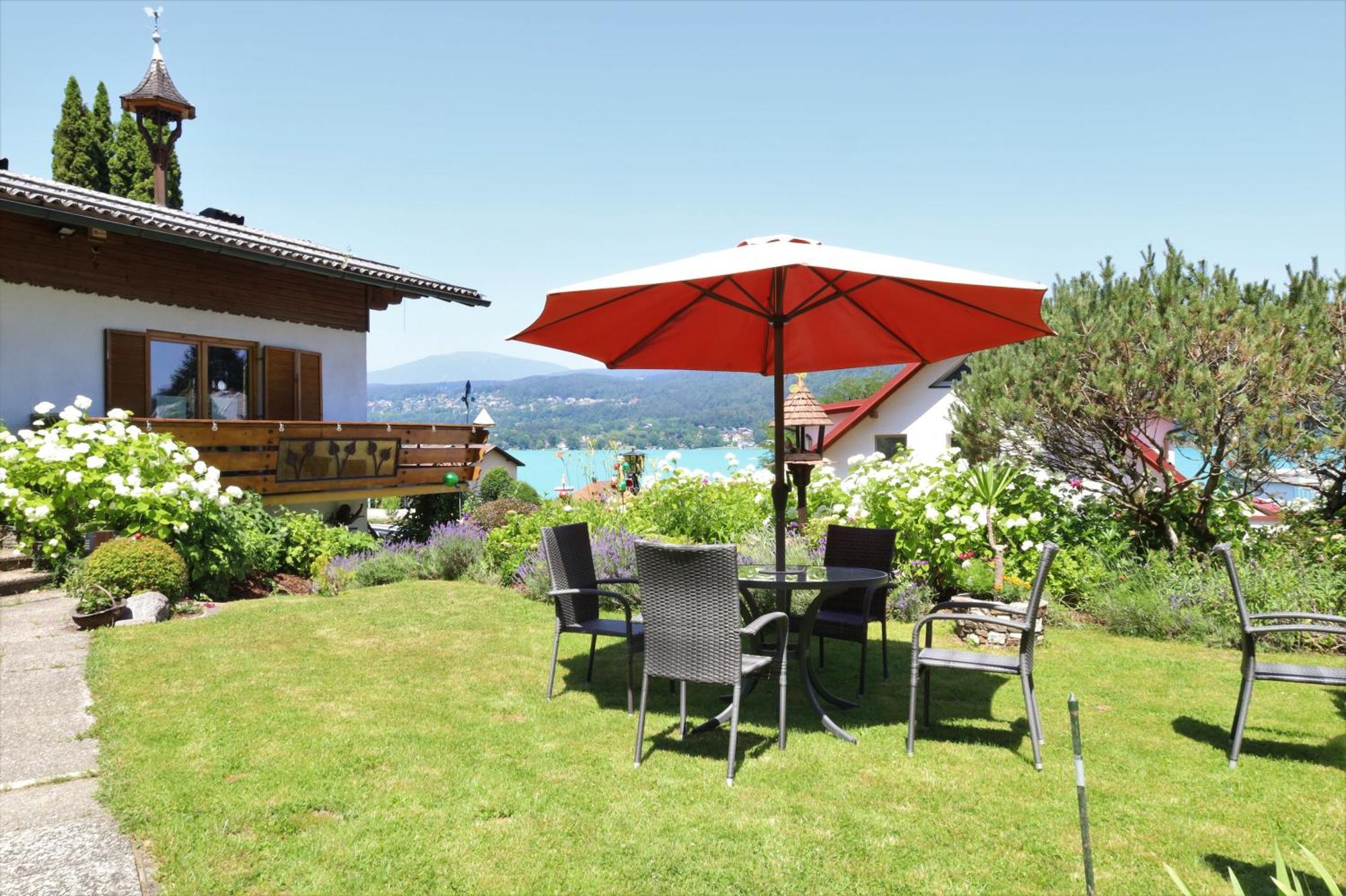 Ferienwohnung Schellander Privatstrand 沃尔特湖畔韦尔登 外观 照片