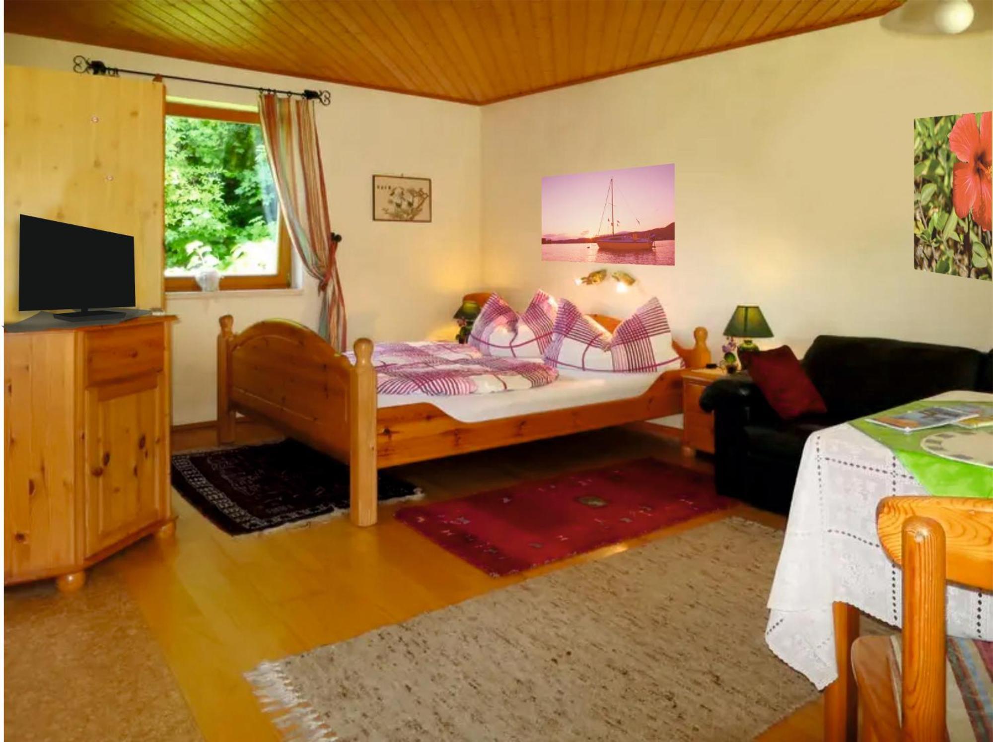 Ferienwohnung Schellander Privatstrand 沃尔特湖畔韦尔登 外观 照片
